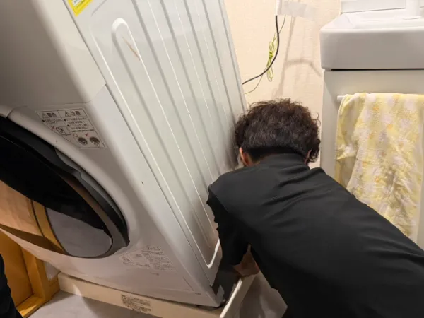 大型家電設置